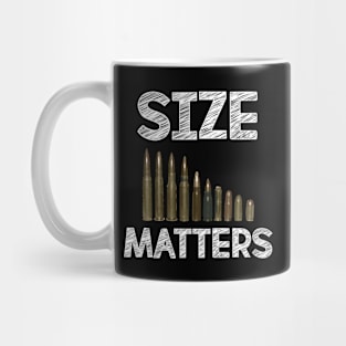 Size matter bullets Mug